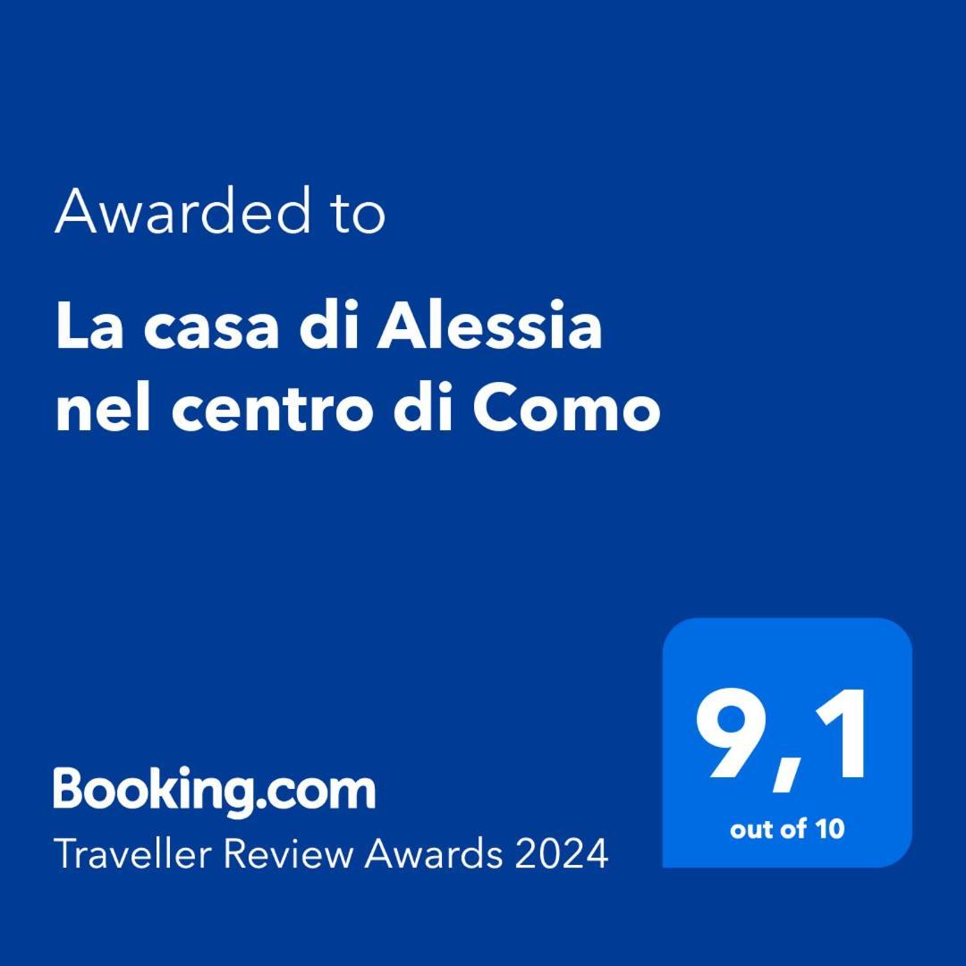 La Casa Di Alessia Nel Centro Di Como - Alessiatravelling Luaran gambar
